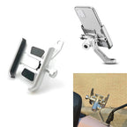 Cell Phone Holder Mirror Base Mount for Yamaha Road Star, FJ09, FZ6R (2015–2023)