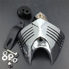 Chrome Twin Horn Cover Cowbell for Harley Davidson Motorcycles (1992–2020)