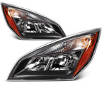 2X Halogen Headlights with Bulbs for Freightliner Cascadia (2018)