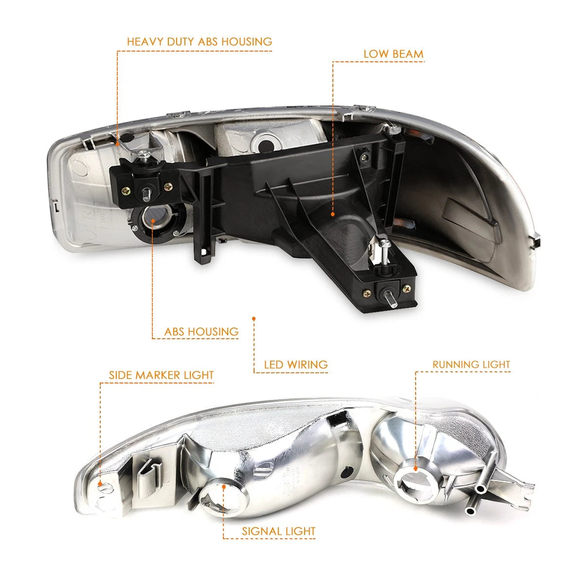Rear Lower Bumper Skid Plate for Chevy Spark (2013–2015)