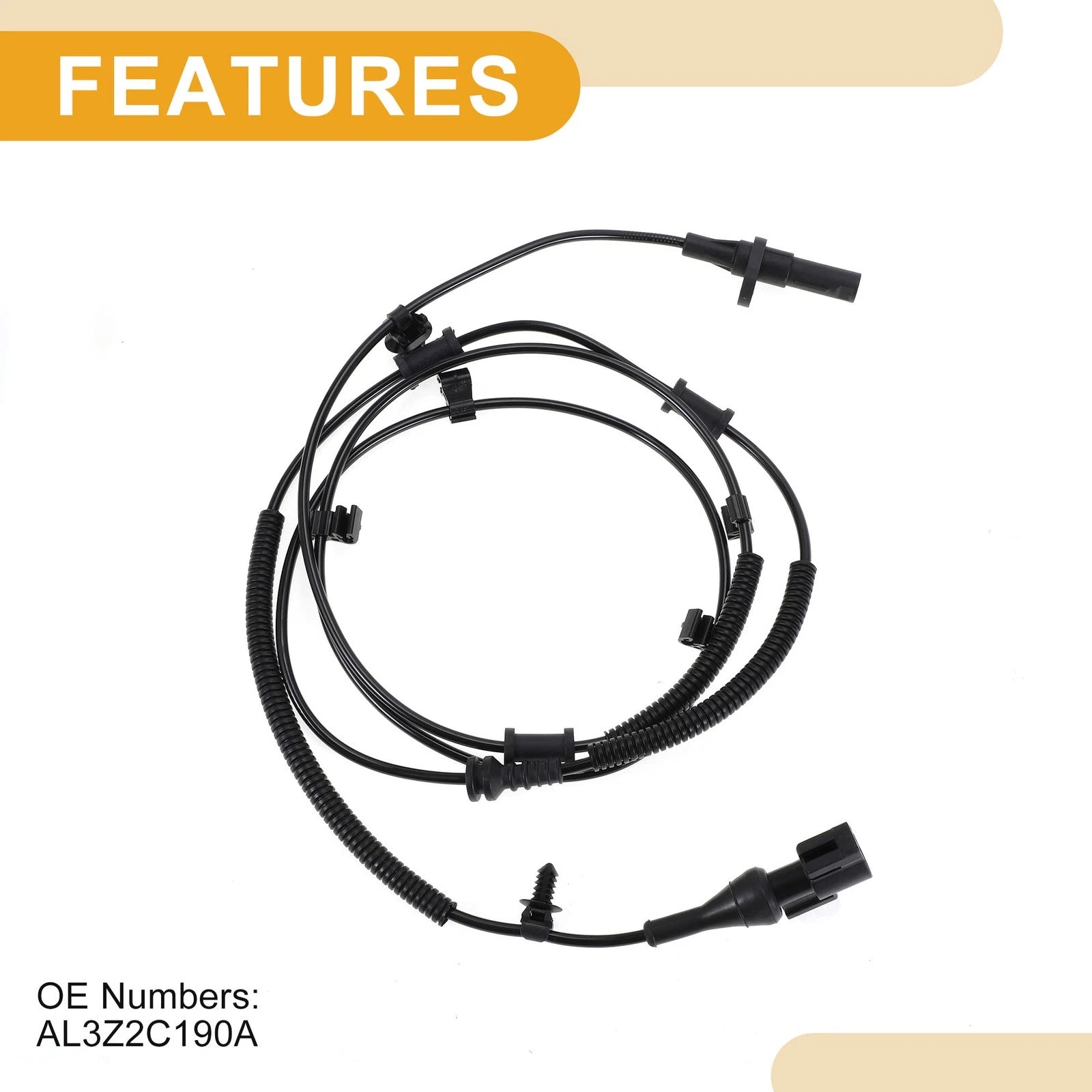 ABS Wheel Speed Sensor No.AL3Z2C190A for Ford F-150 (2004–2020)