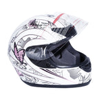 DOT Flip Up Full Face Helmet for Motorcycle (S, M, L, XL)