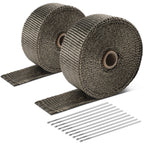 2" Wide Exhaust Header Wrap for Universal Applications (30Ft, 10PC Ties)