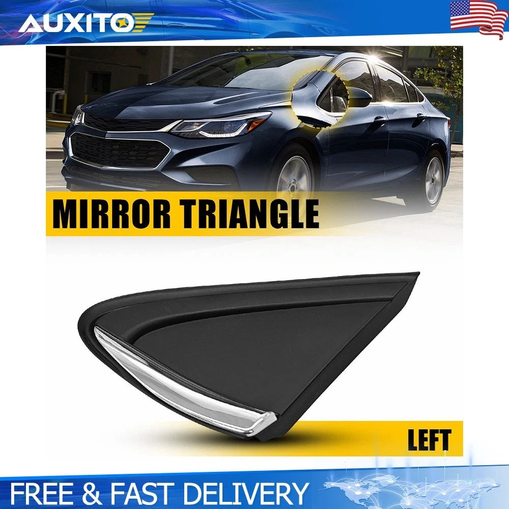 Left Side Fender Pillar Trim with Mirror Corner Cover for Chevy Cruze (2011–2016)