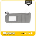 Left Driver Side Sun Visor for Toyota Camry (2007–2011) W/Sunroof Light Gray