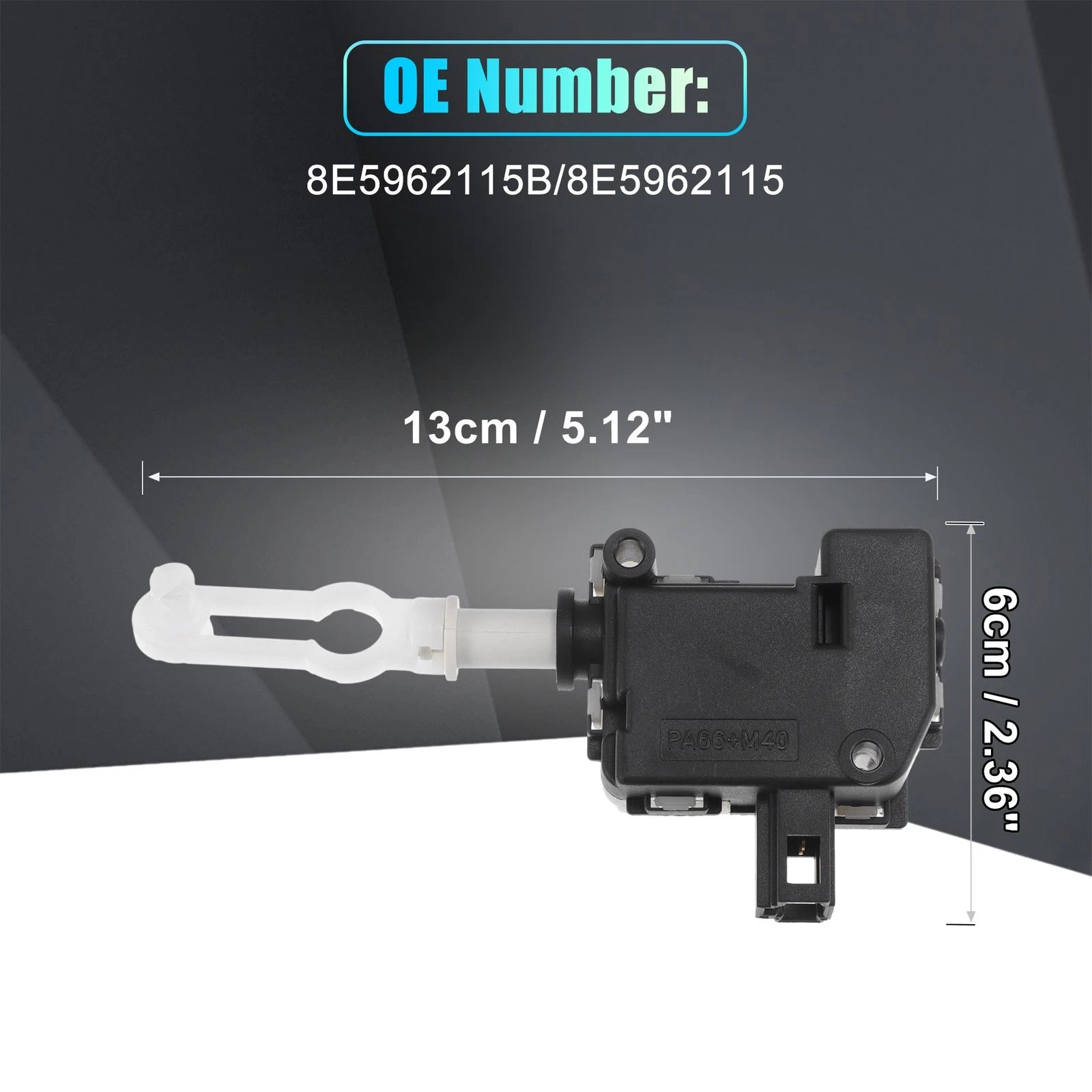 Rear Liftgate Door Lock Actuator for Audi A4 Quattro (2002–2005) No. 8E5962115B