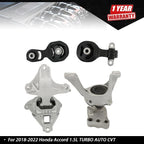 Engine Motor & Trans Mount for Honda Accord (2018–2022) Turbo Auto CVT