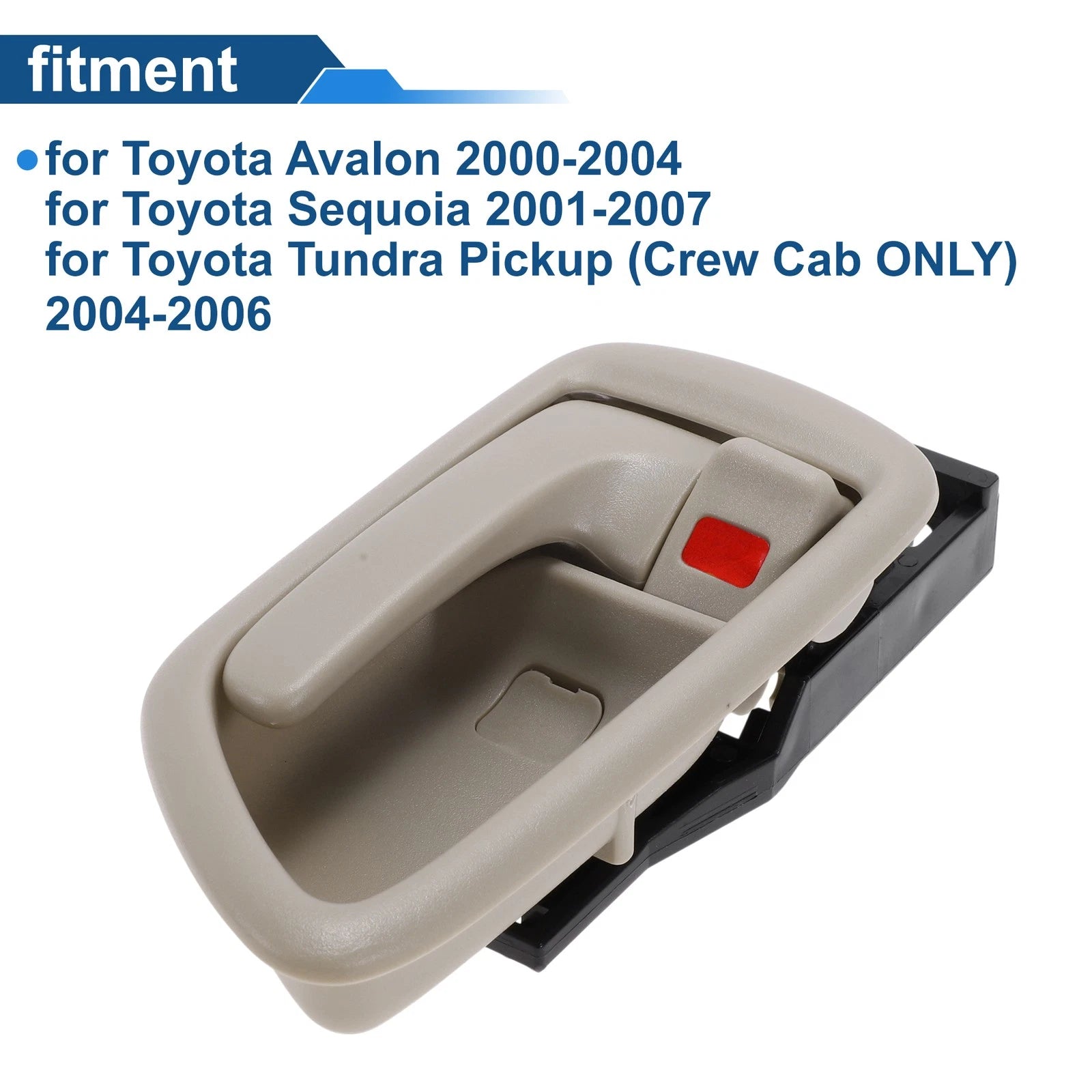 Front Passenger Side Interior Door Handle for Toyota Avalon (2000–2004) No. 692060C030