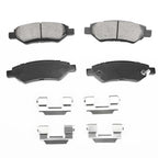 8x Ceramic Brake Pads for Chevrolet Camaro (2010-2015)