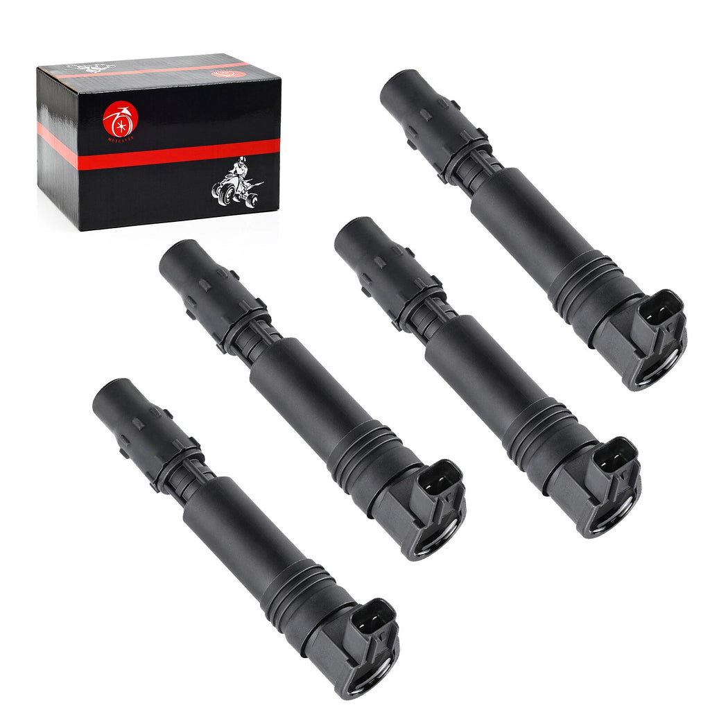Set of 4 Ignition Coils for Honda CBR954RR (2002–2003) CBR929RR (2000–2001) / 30700-MBW-611