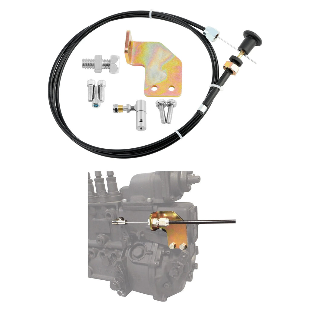Fuel Shut Off Solenoid Cable Kit for Dodge Cummins 6/4BT 12V 
