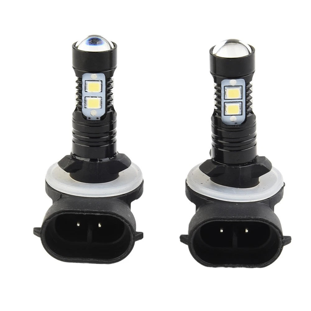 2X LED Bulbs 881/886/889 for Fog Light (6000K)
