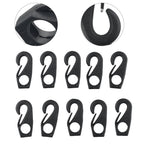 Set of 10 Nylon Clip Hooks for Kayak Canoe Boat Tassel Ties