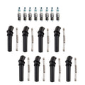 Set of 8 Iridium Power Plugs & NGK Ignition Coil Boots for E-150 F-250