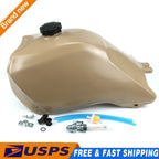 Plastic Gas Fuel Tank with Petcock for Honda TRX 300 4X4 (1993–2000)