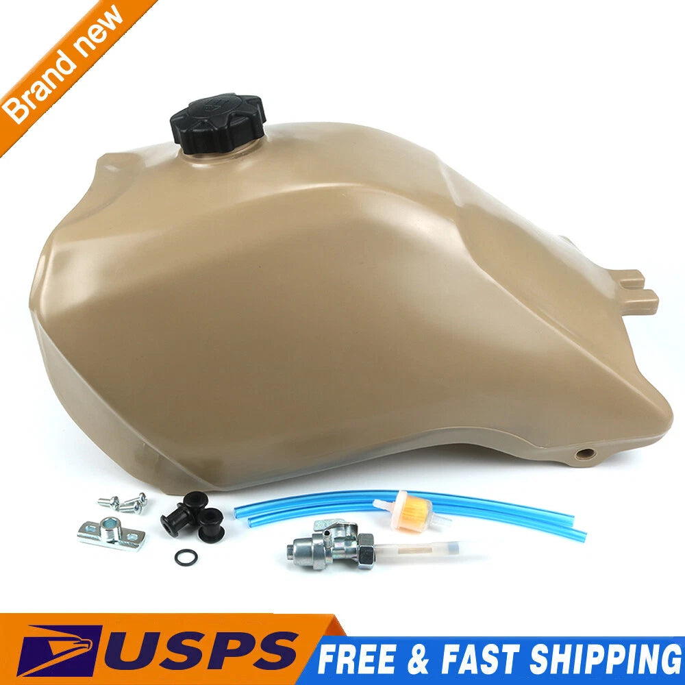 Plastic Gas Fuel Tank with Petcock for Honda TRX 300 4X4 (1993–2000)