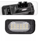 2X LED License Plate Lights for Benz W203 CLK C209 W209 A209 SL R230