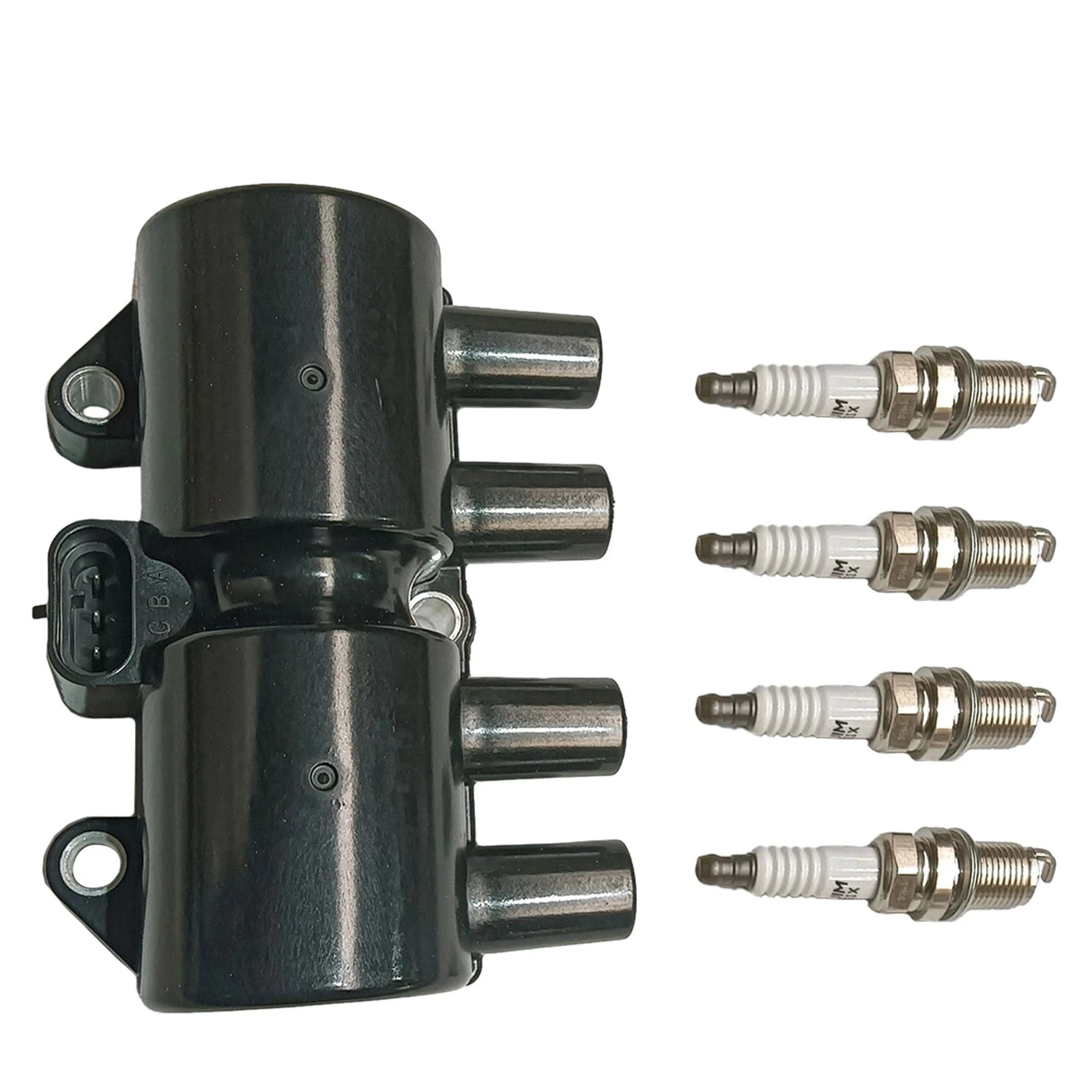 Ignition Coil & 4X Spark Plugs for Suzuki Aveo Wave (2004–2006)