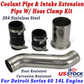 Coolant & Intake Extension Pipe Kit for Detroit Series 60 14L Engine
