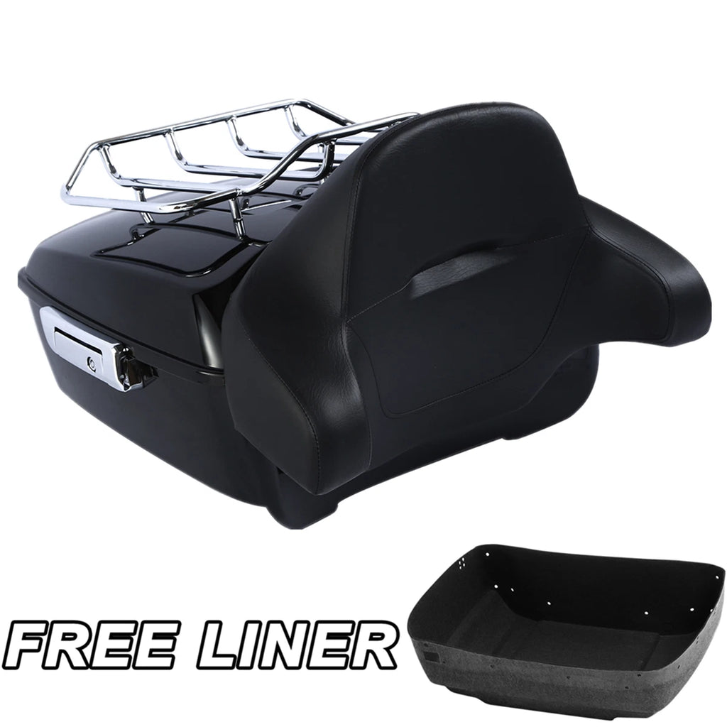 Trunk Rack Backrest for Harley Touring Road Glide (2014–2025)