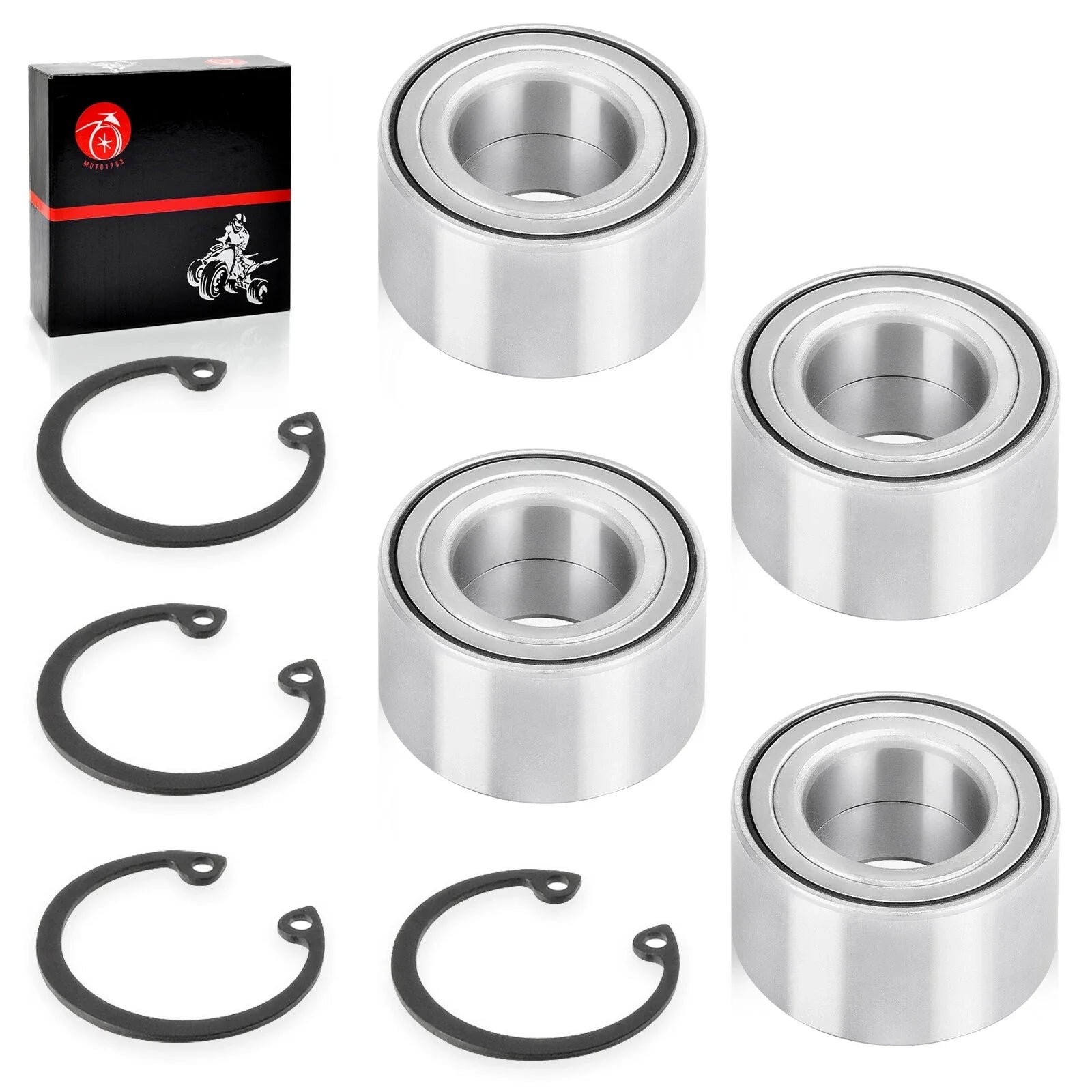 Front & Rear Wheel Bearing Kit for Honda Pioneer 1000 (2016–2022)