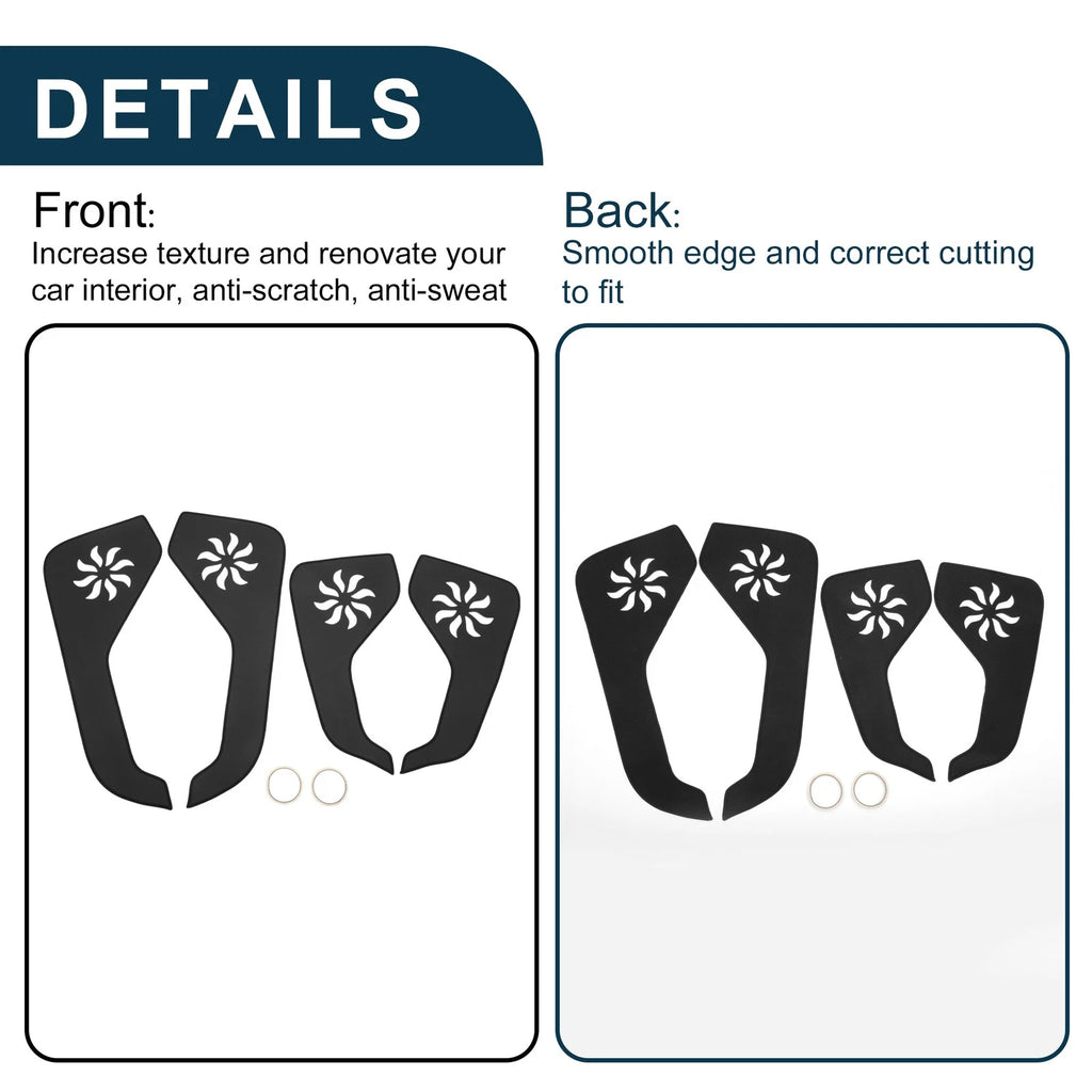 Set of 1 Car Door Anti Kick Pad Sticker Protector for Ford Explorer (2020)
