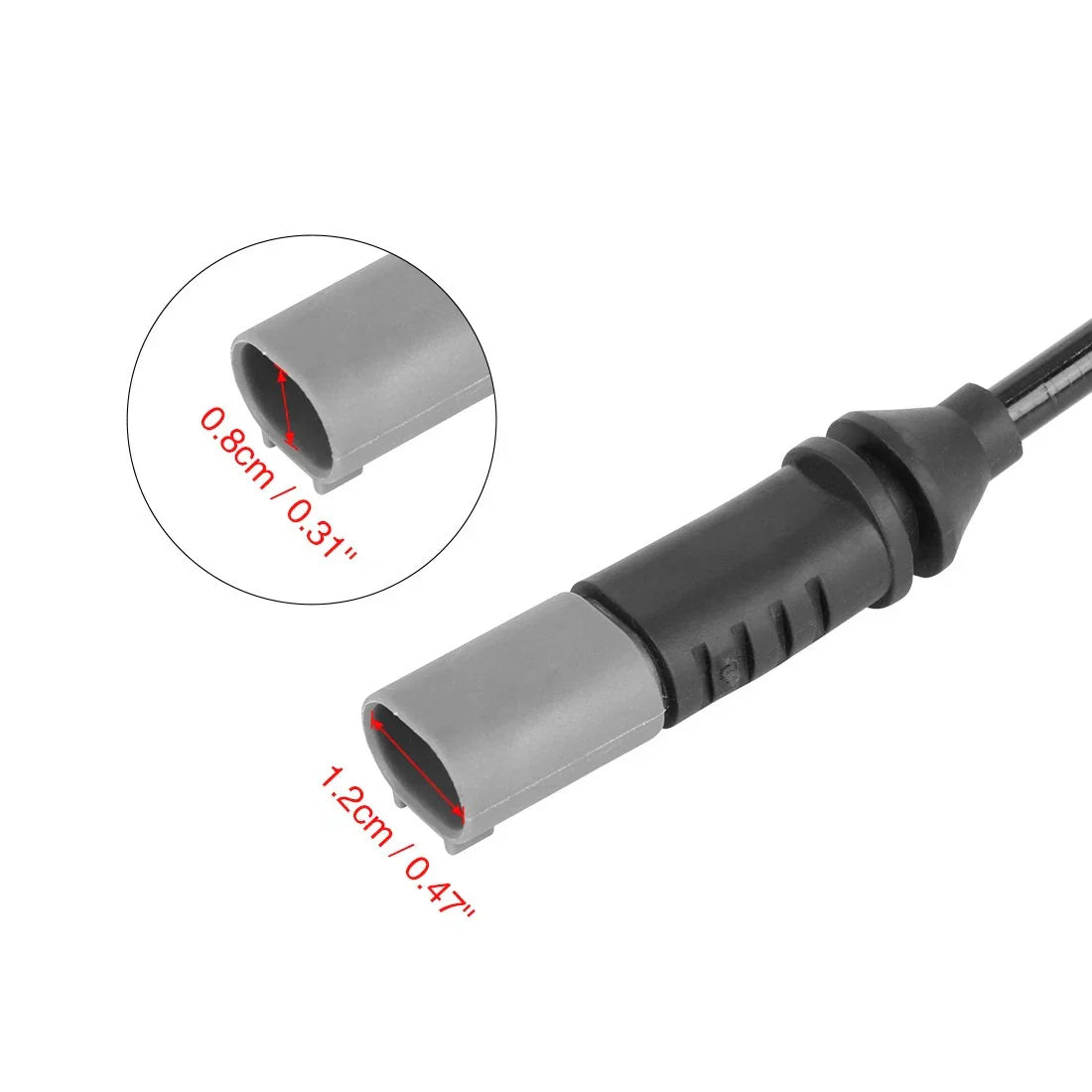 Rear Brake Pad Electronic Wear Sensor Black for BMW i3 (2014-2017)