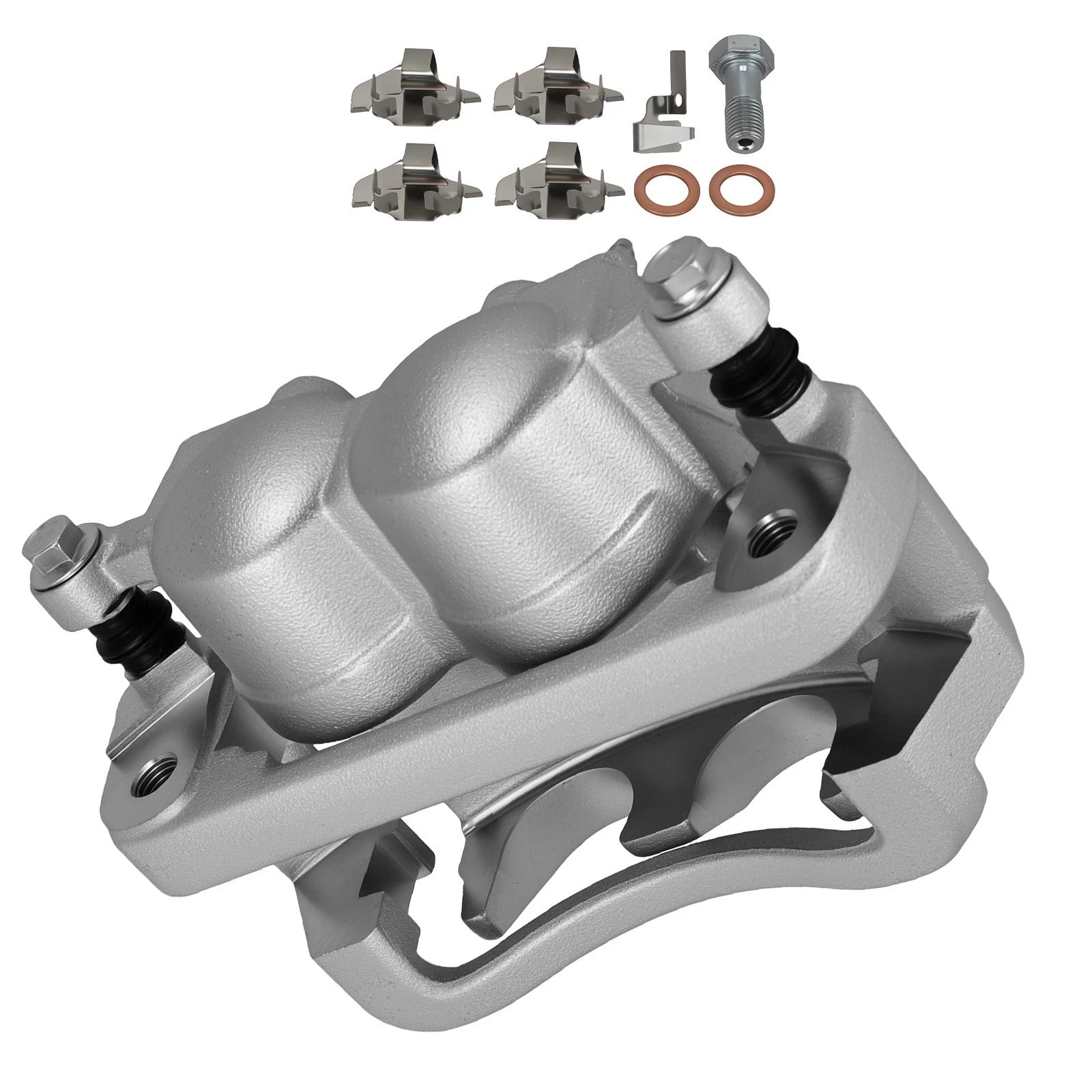 Front Left Brake Caliper w/Bracket for Ford F-250 F-350 Super Duty (2005–2012) 18B5023