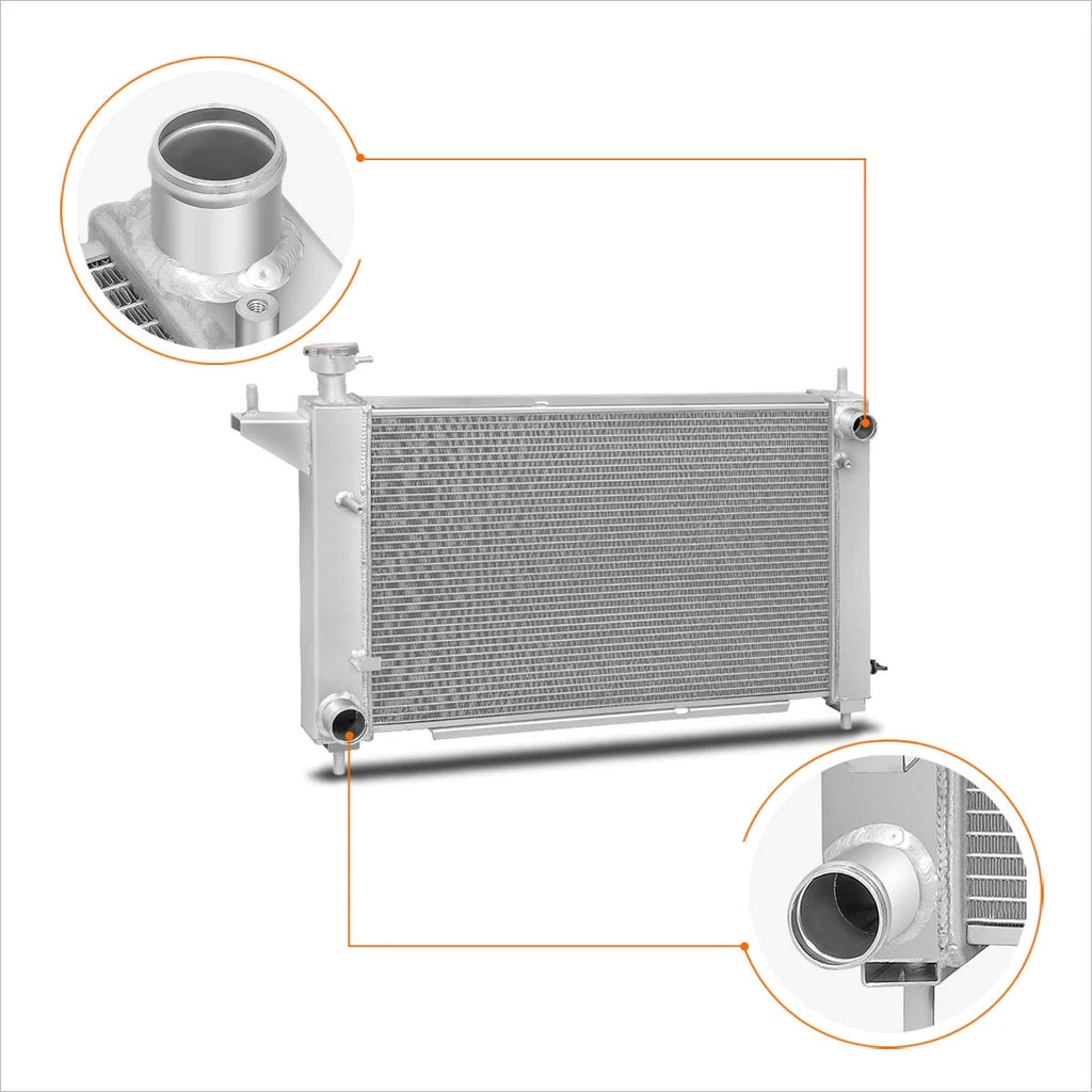 Full Aluminum Core 3-Row Cooling Radiator for Ford Mustang GT/GTS/SYT (1994–1995)