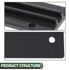 Battery Hold Down Plate & Rods Kit for Club Car DS Golf Cart (1981–2013)