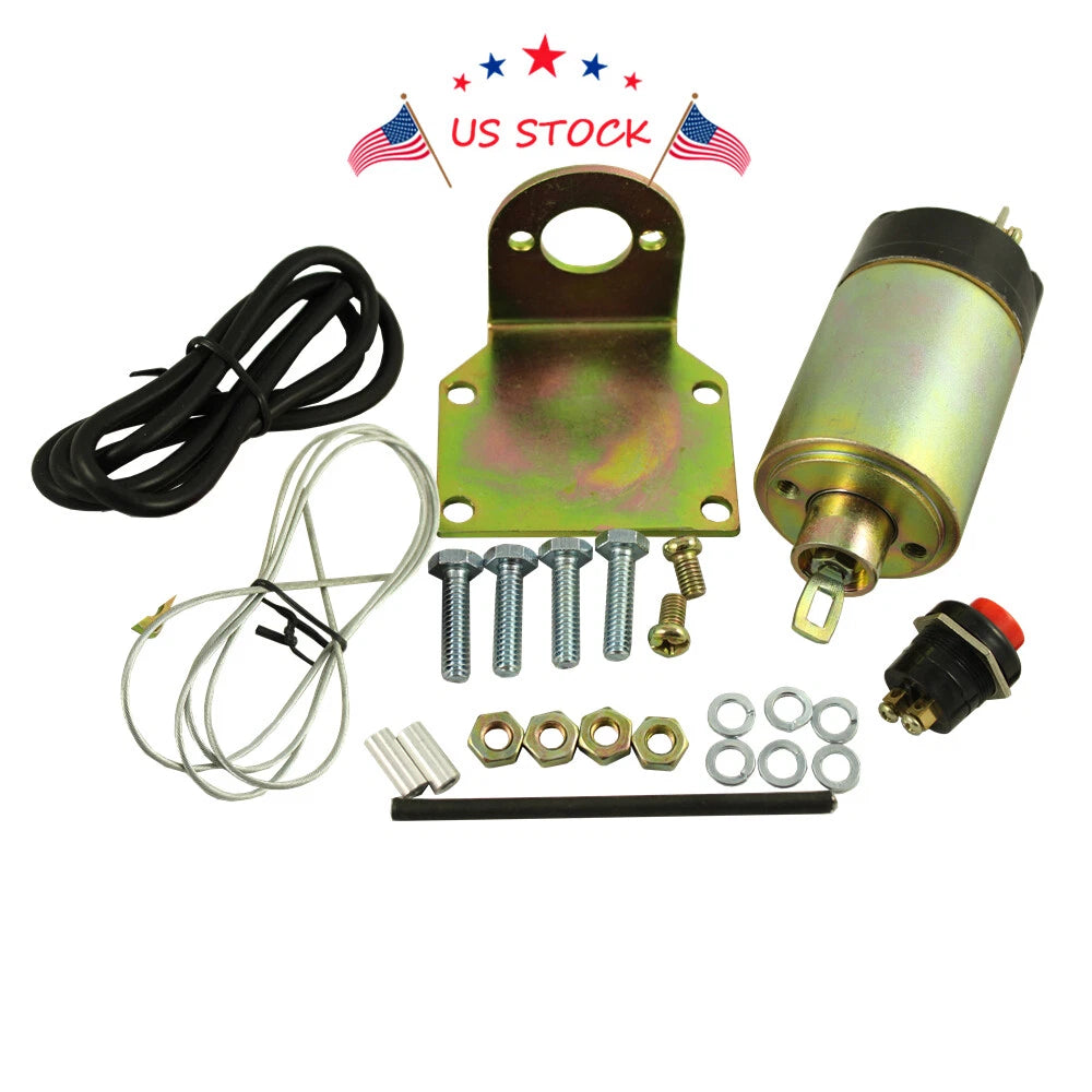 Shaved Door Handle Trunk Solenoid Popper Kit for Hot Rod (1960–1970)