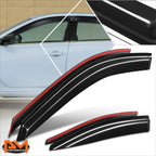 Set of 4 Tape-on Window Visors for Nissan Altima (2019–2024)