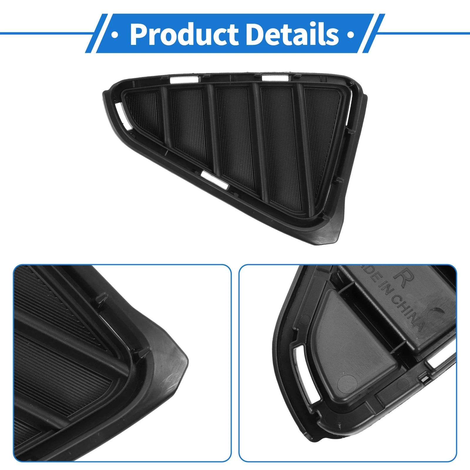 Front Right Fog Light Cover No. 52030-0R010 for Toyota RAV4 (2016–2018)