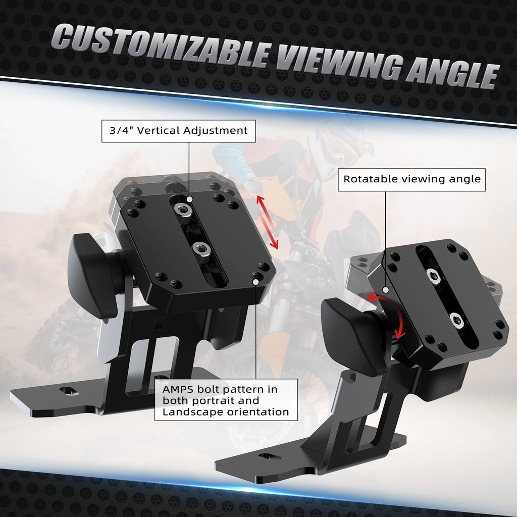 CNC GPS Phone Bracket Mount for KTM 890 Adventure R S Rally (2023–2024)