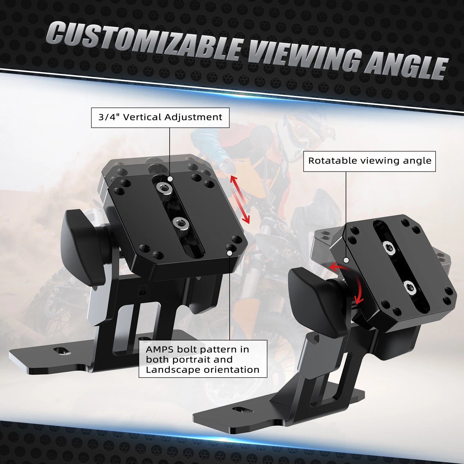 CNC GPS Phone Bracket Mount for KTM 890 Adventure R S Rally (2023–2024)