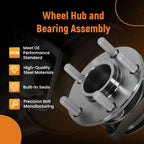 Front Left & Right Wheel Hub for Toyota 86 (2017–2020) 513352 HA590518