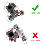 Turbo Charger for Toyota 4Runner 2.4L (DLX SR5) Diesel (1991–1995)