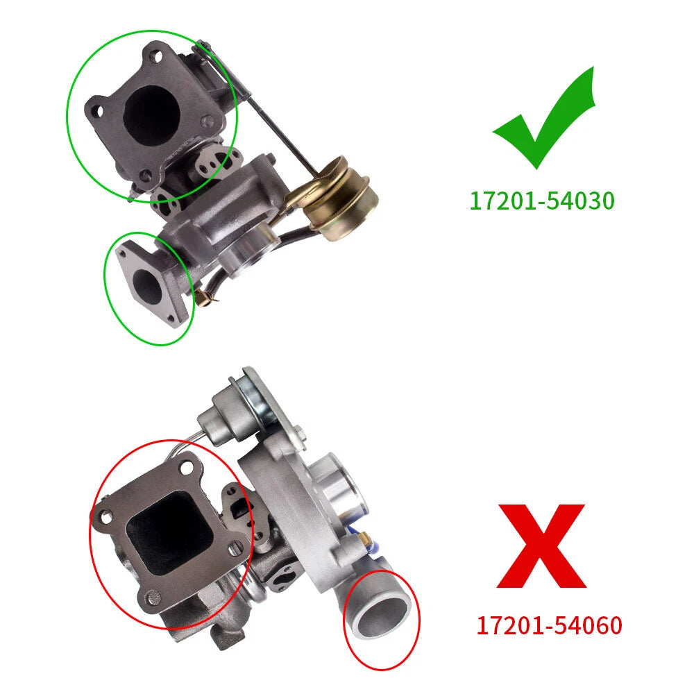 Turbo Charger for Toyota 4Runner 2.4L (DLX SR5) Diesel (1991–1995)