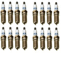 Set of 16 Spark Plugs for Dodge Challenger, Jeep Grand Cherokee V8 (2006–2010)