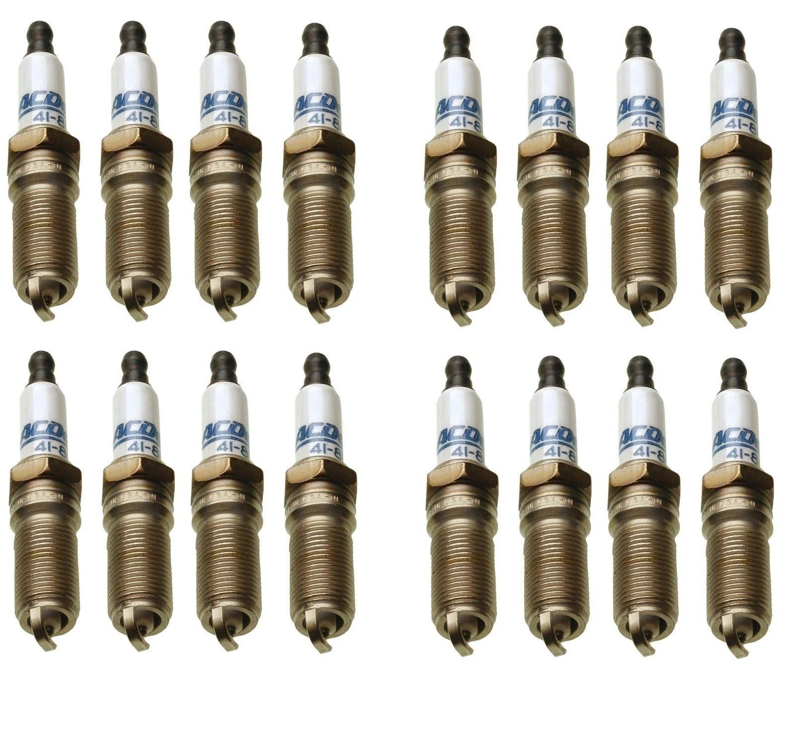 Set of 16 Spark Plugs for Dodge Challenger, Jeep Grand Cherokee V8 (2006–2010)