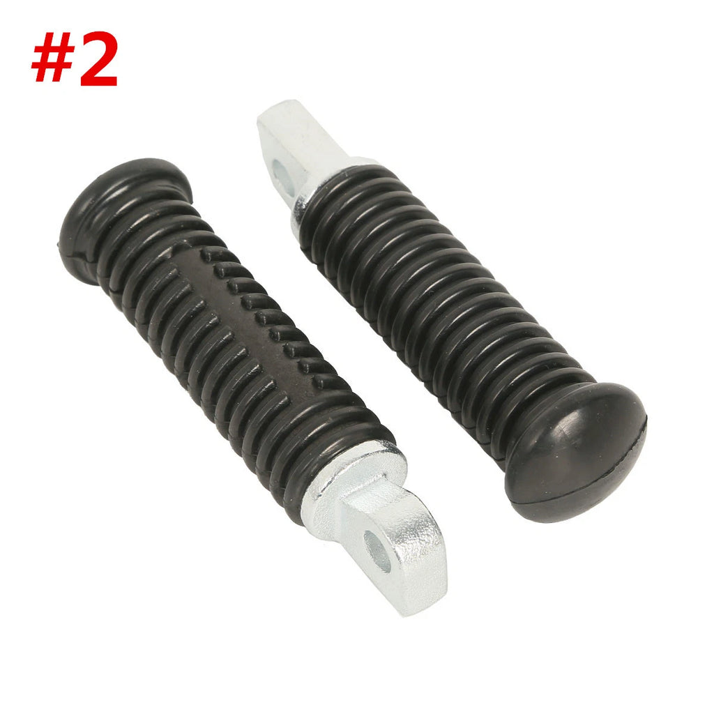 Black Passenger Foot Peg Mount for Harley Sportster XL883 XL1200 (2004–2013)