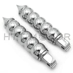 Chrome Billet Calabash Footpegs for Victory Hammer (2005–2017)