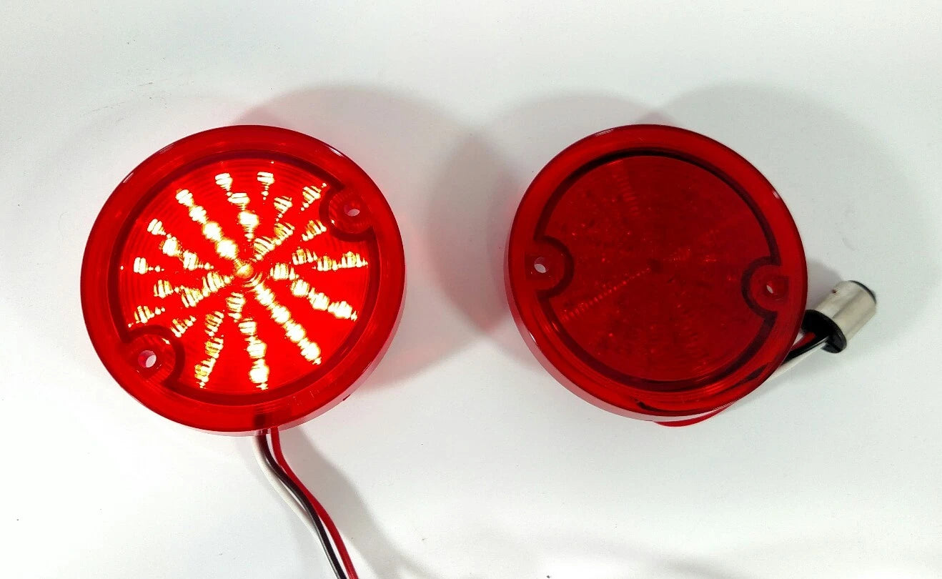LED Stop Tail Light with Flasher for Chevy GMC Stepside Truck (1960–1966)