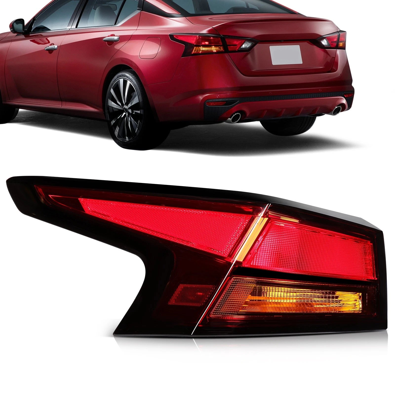 Left Outer Brake Tail Light Assembly for Nissan Altima (2019–2022)