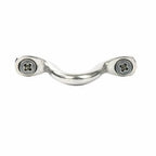 20 PCS Stainless Steel Bimini Boat Top Pad Eye Tie Down Straps