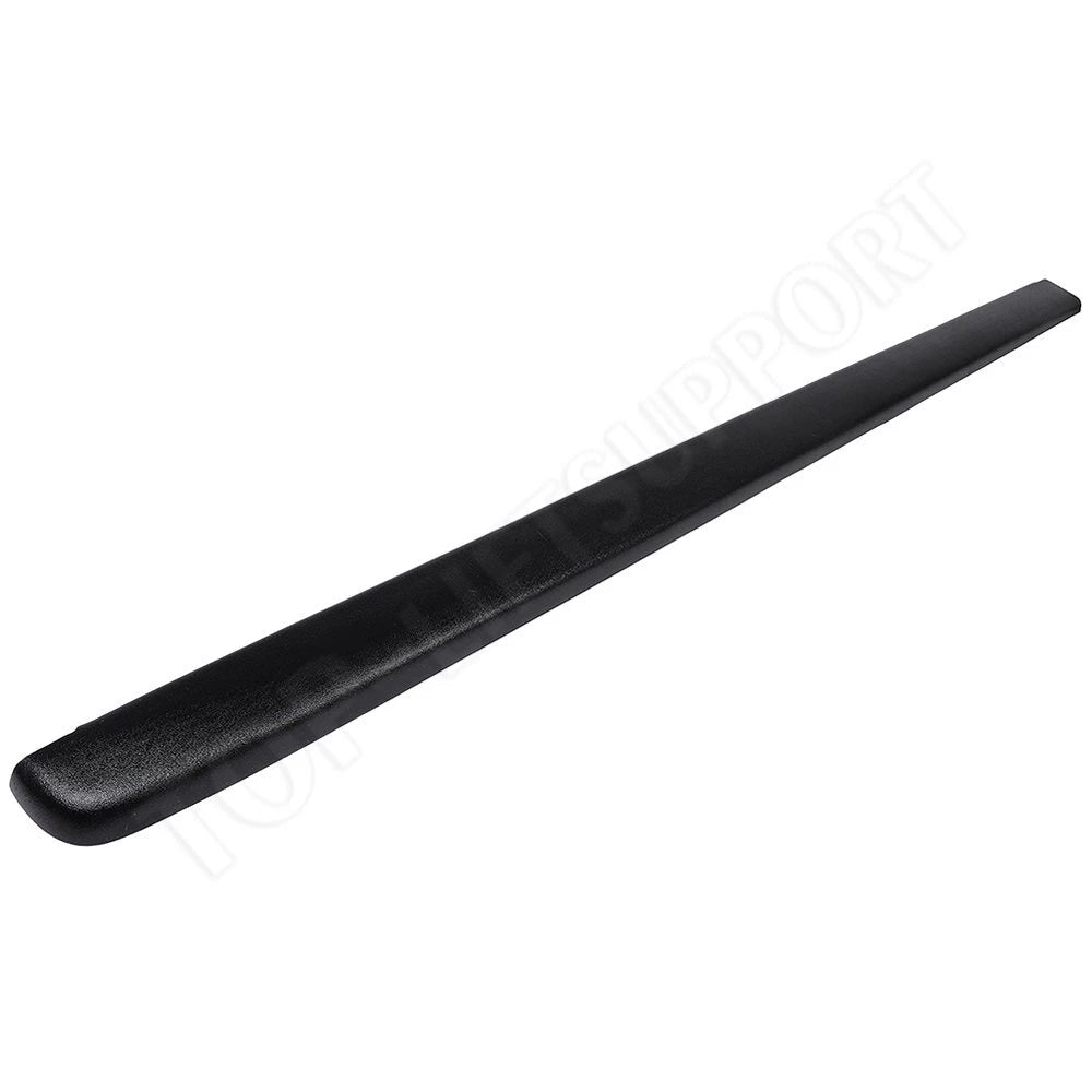 Set of 2 Bed Rail Caps for Silverado Sierra (1999–2006) Black Flat