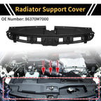Radiator Support Cover for Kia Forte (2019–2022) No. 86370M7000 ABS Black