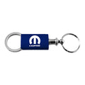 Navy Anodized Aluminum Valet Keychain - Officially Licensed for Mopar Vehicles