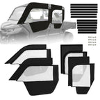 Set of 4 Upper Half Soft Doors for Can-Am Defender Max HD10 HD8 (2017–2022)