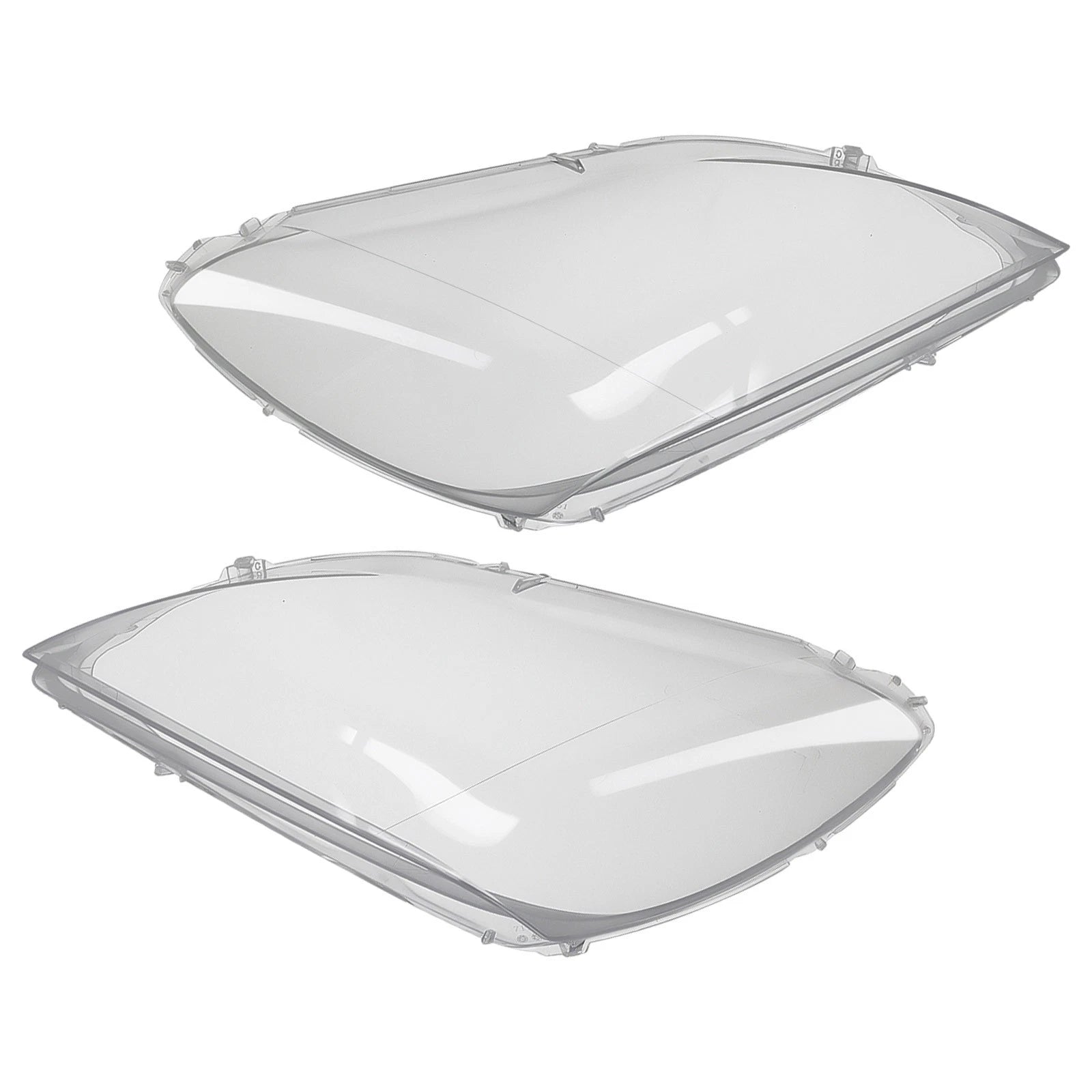Front Headlight Lens Cover Pair for BMW 6 Series (2012–2015)